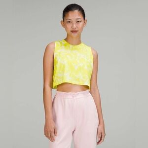 Lululemon All Yours Cropped Cotton Tank Top
Marmoleado Tie Dye Highlight Yellow